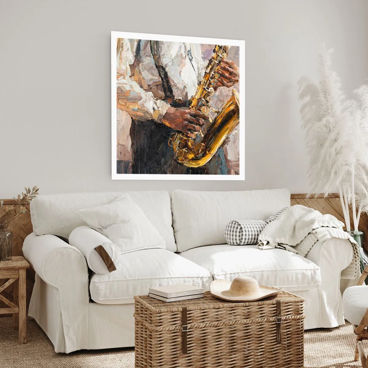 Poster - Zeit fürs Solo - 50x50 cm