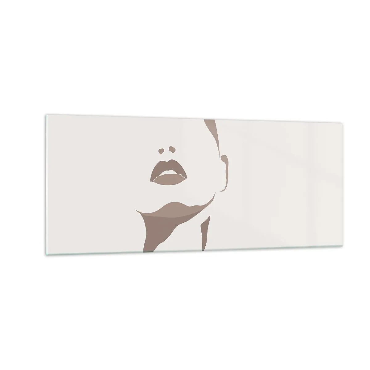 Glasbild - Bild auf glas - Aus Licht und Schatten - 100x40 cm