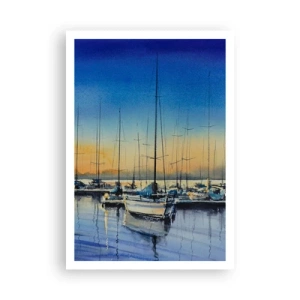 Poster - Ende eines guten Tages - 70x100 cm