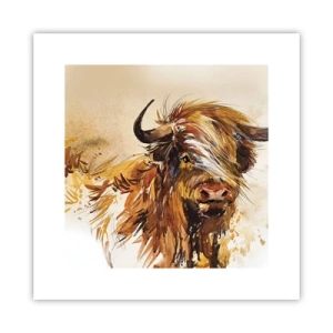 Poster - Stolz des Jägers - 30x30 cm