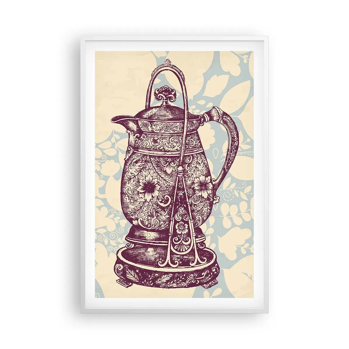 Poster in einem weißen Rahmen - Schönheit des Alltags - 61x91 cm