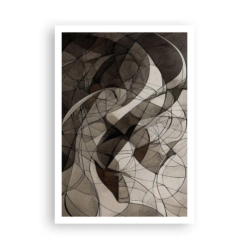 Poster - Zirkulation von Erdfarben - 70x100 cm