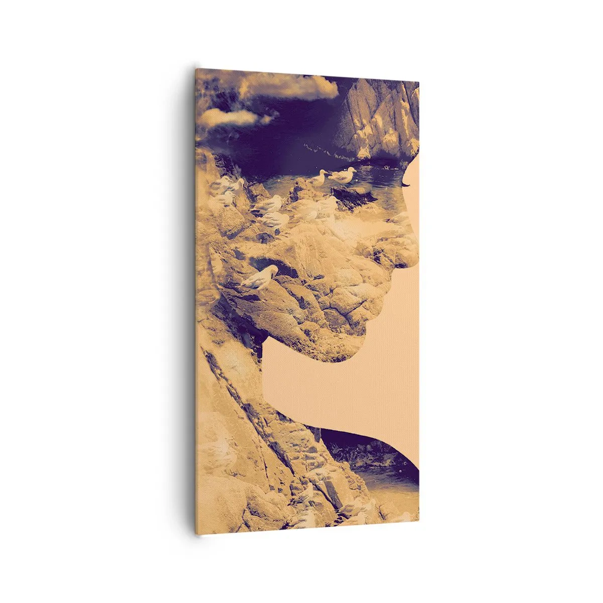 Bild auf Leinwand - Leinwandbild - Von Natur aus schön - 65x120 cm