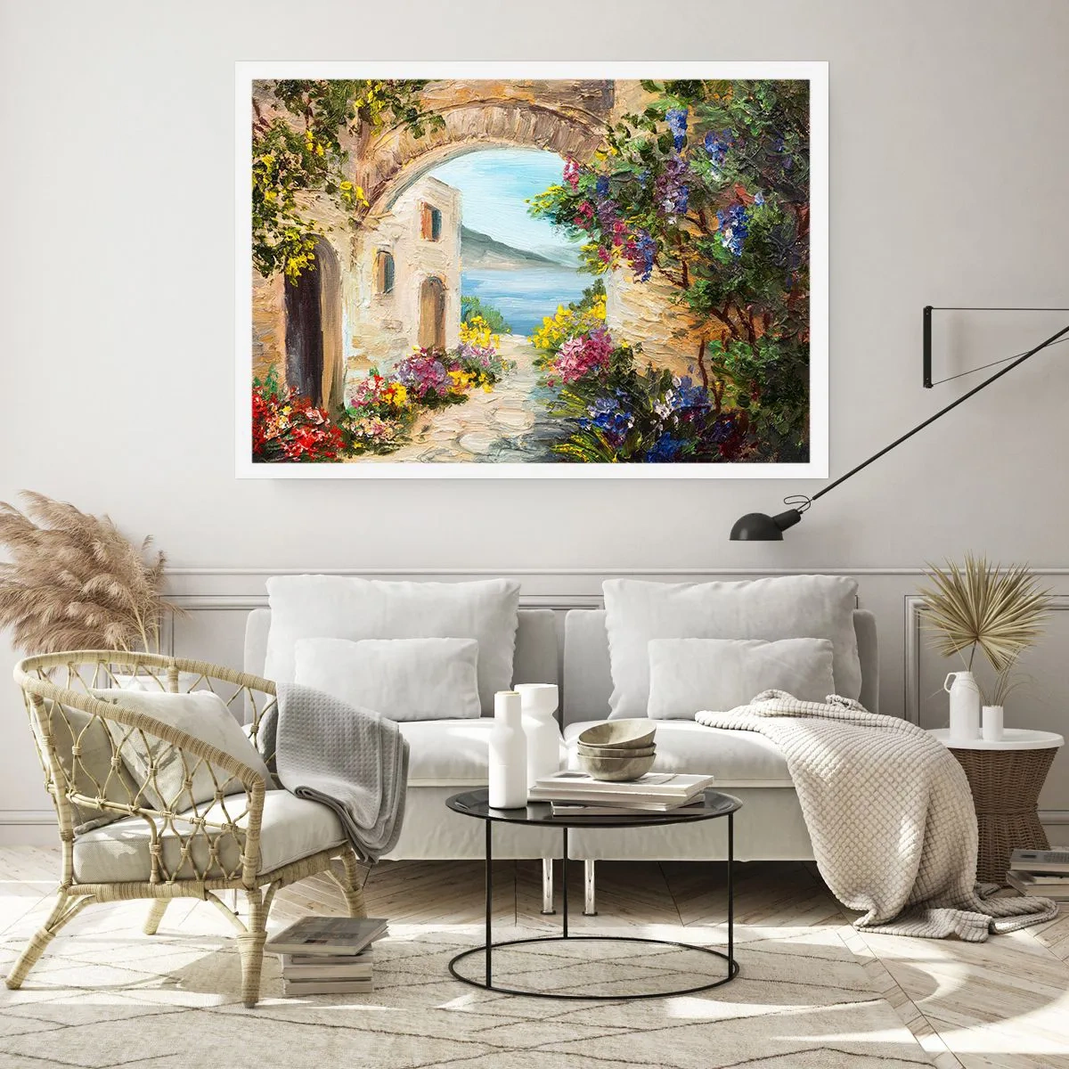 Poster - Charme einer Küstenprovinz - 91x61 cm