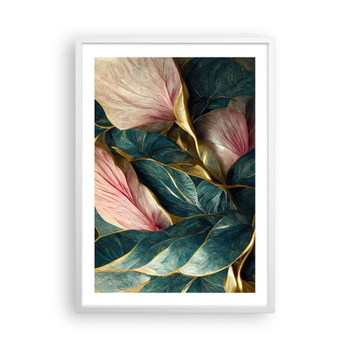 Poster in einem weißen Rahmen - Natürliche Eleganz und Stil - 50x70 cm