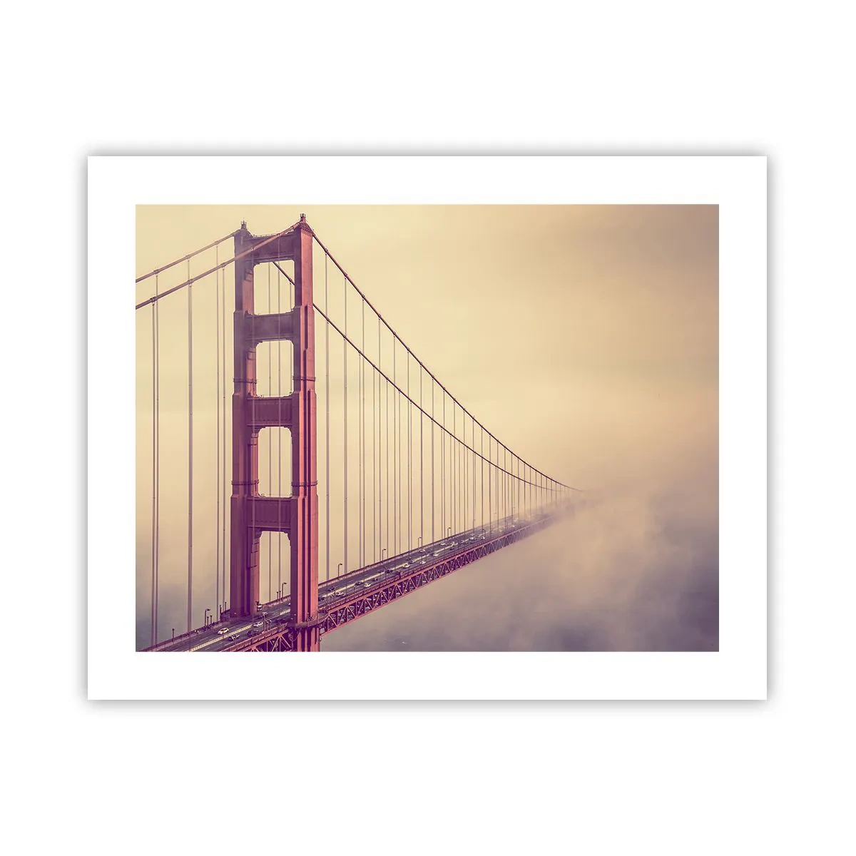 Poster - Zwischen Himmel und Erde - 50x40 cm