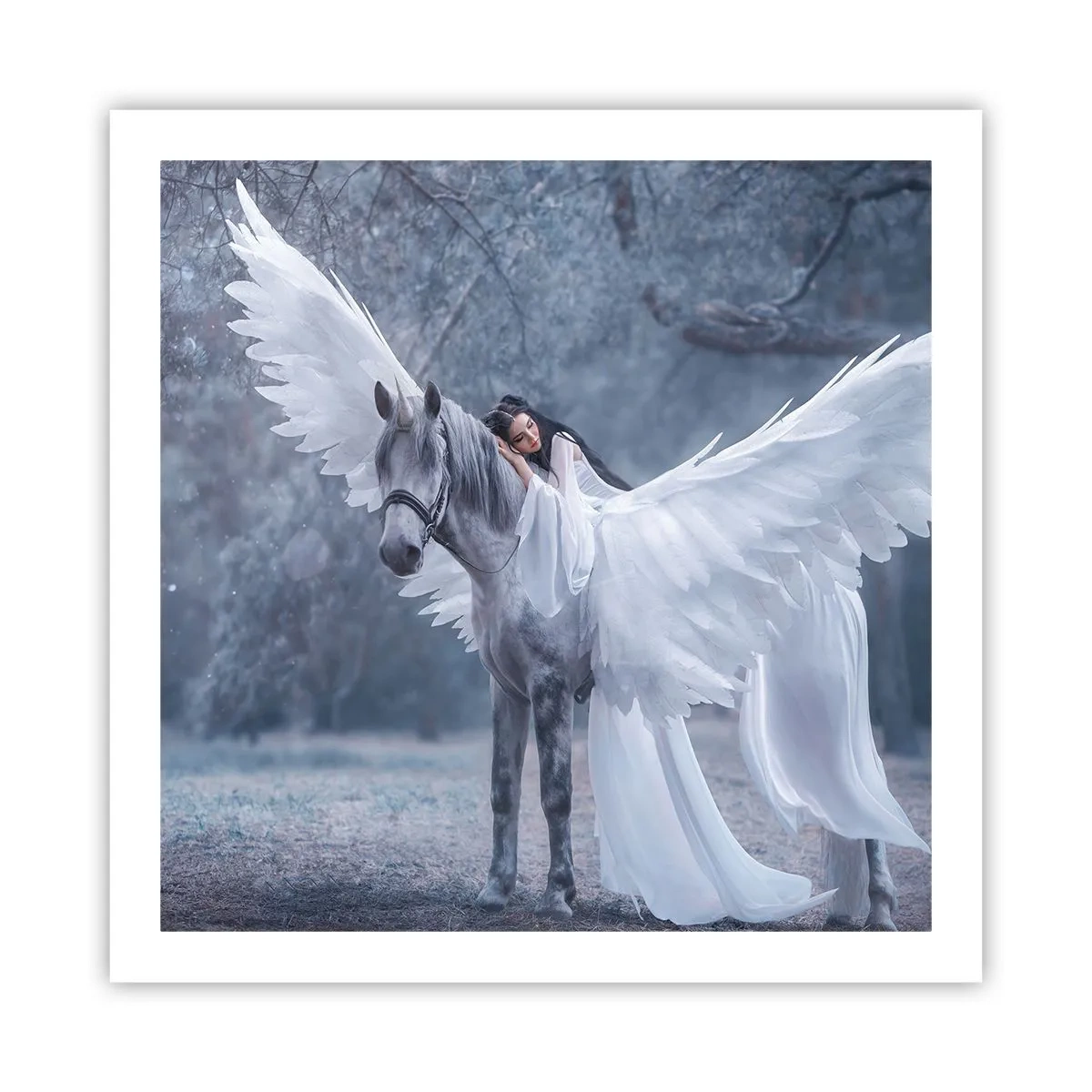 Poster - Ein inspirierter Moment - 60x60 cm