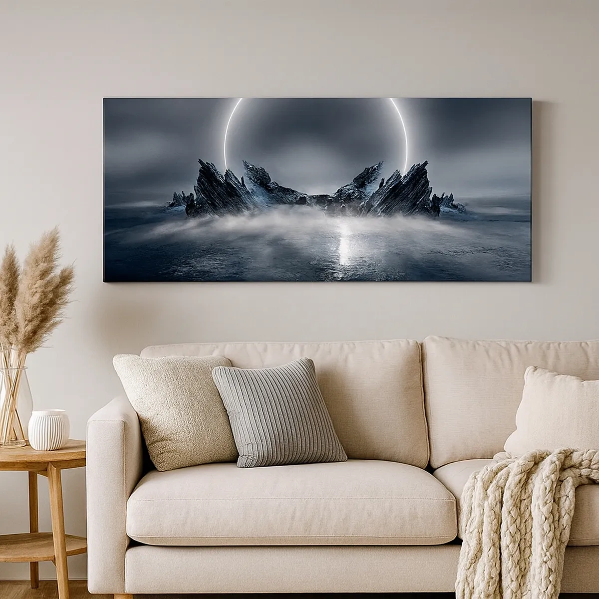 Bild auf Leinwand - Leinwandbild - Ende der Geschichte - 30x30 cm