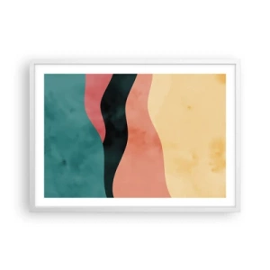 Poster in einem weißen Rahmen - Konforme Nichtkonformität - 70x50 cm