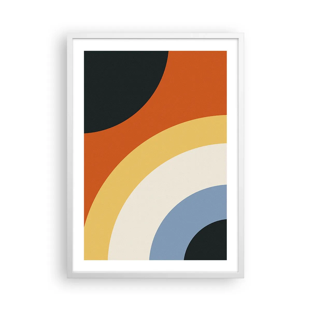 Poster in einem weißen Rahmen - Zu mir selbst - 50x70 cm