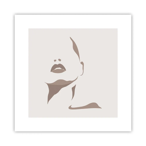 Poster - Aus Licht und Schatten - 30x30 cm