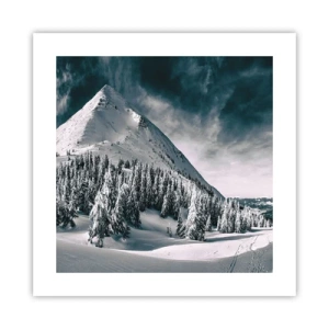 Poster - Das Land aus Schnee und Eis - 40x40 cm