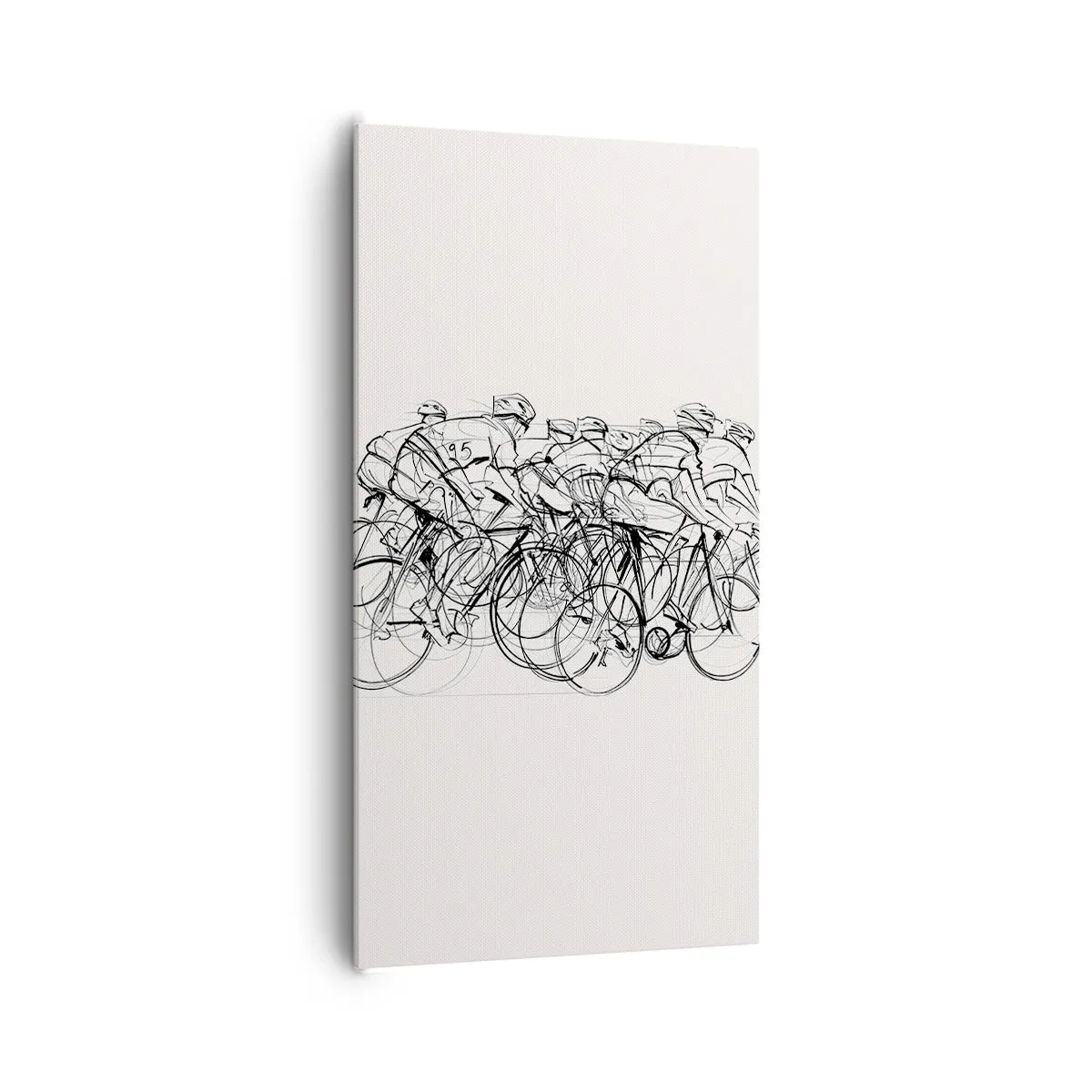 Bild auf Leinwand - Leinwandbild - Gemeinsam als Team - 65x120 cm