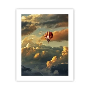 Poster - Ich fliege, weil ich es will - 40x50 cm