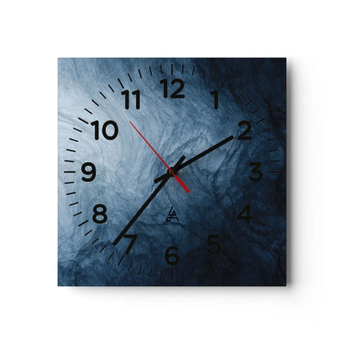 Wanduhr - Glasuhr - Greifen Sie tief - 40x40 cm