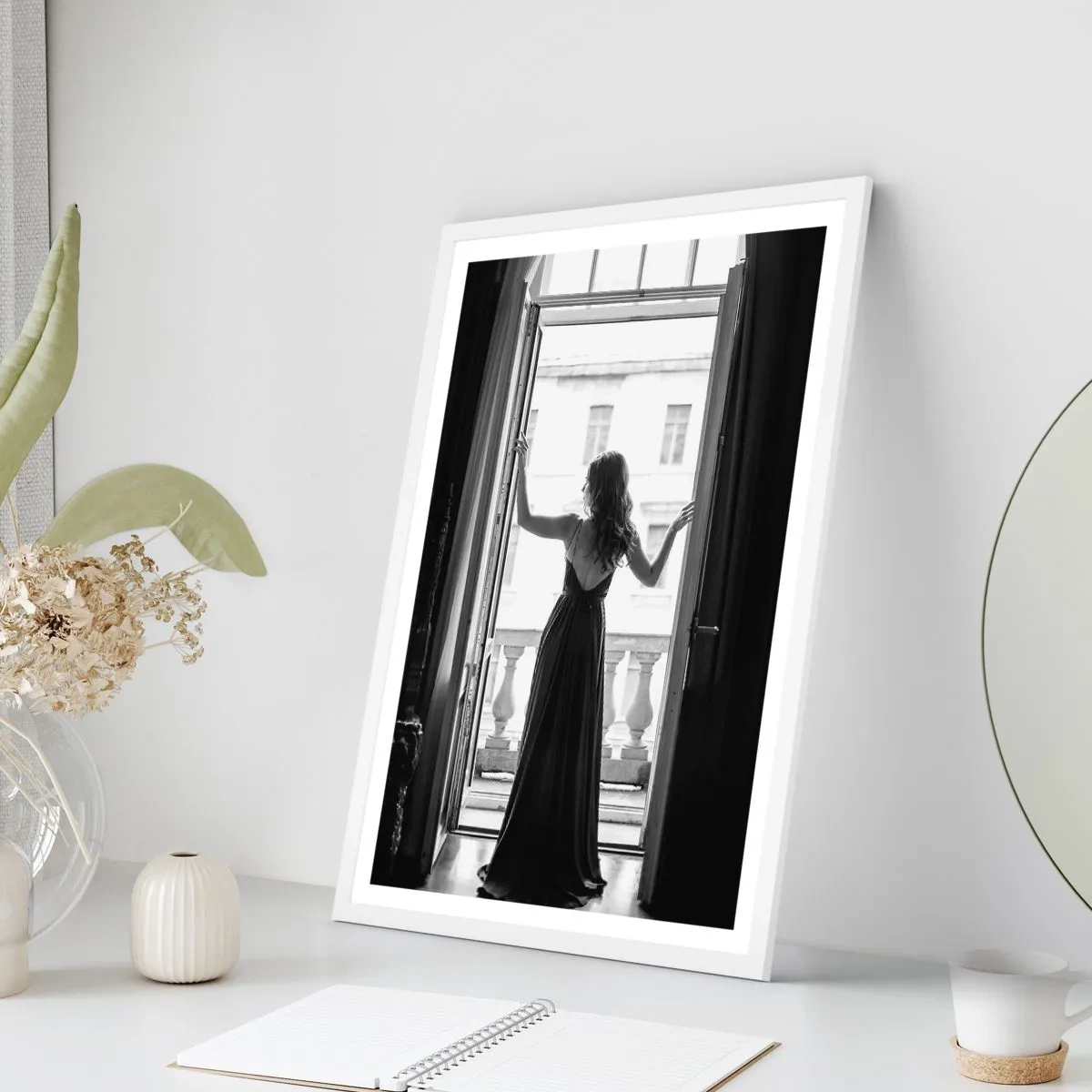 Poster in einem weißen Rahmen - Im großen Stil - 61x91 cm