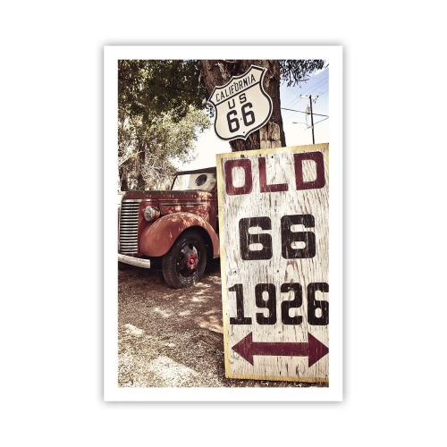 Poster - Die Legende der amerikanischen Provinz - 61x91 cm