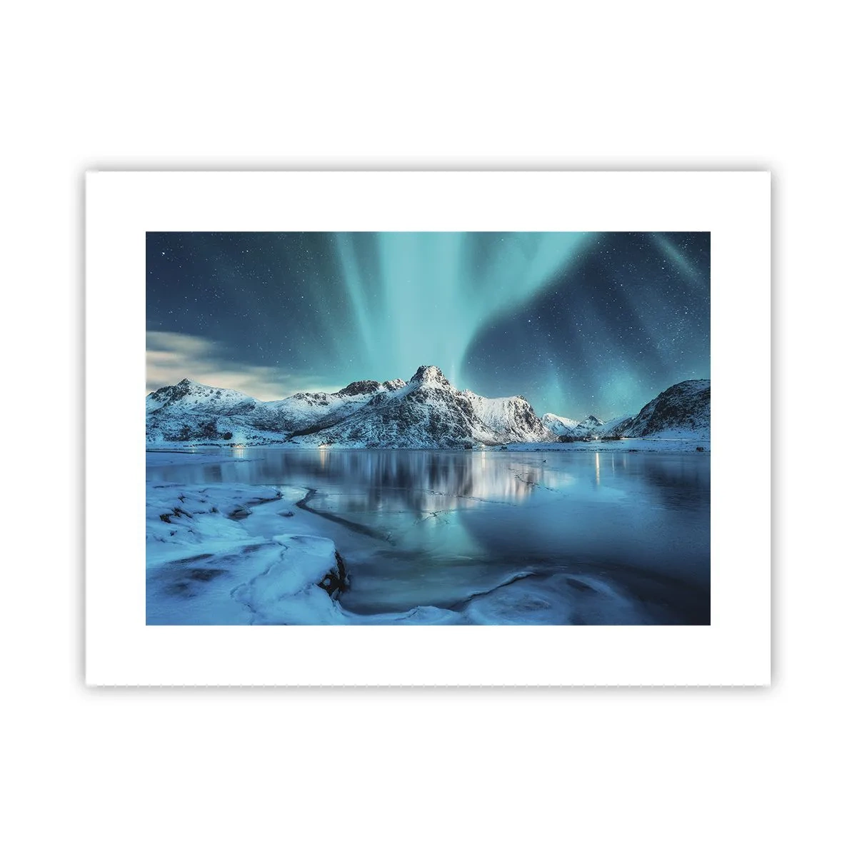 Poster - Lichtnacht - 40x30 cm