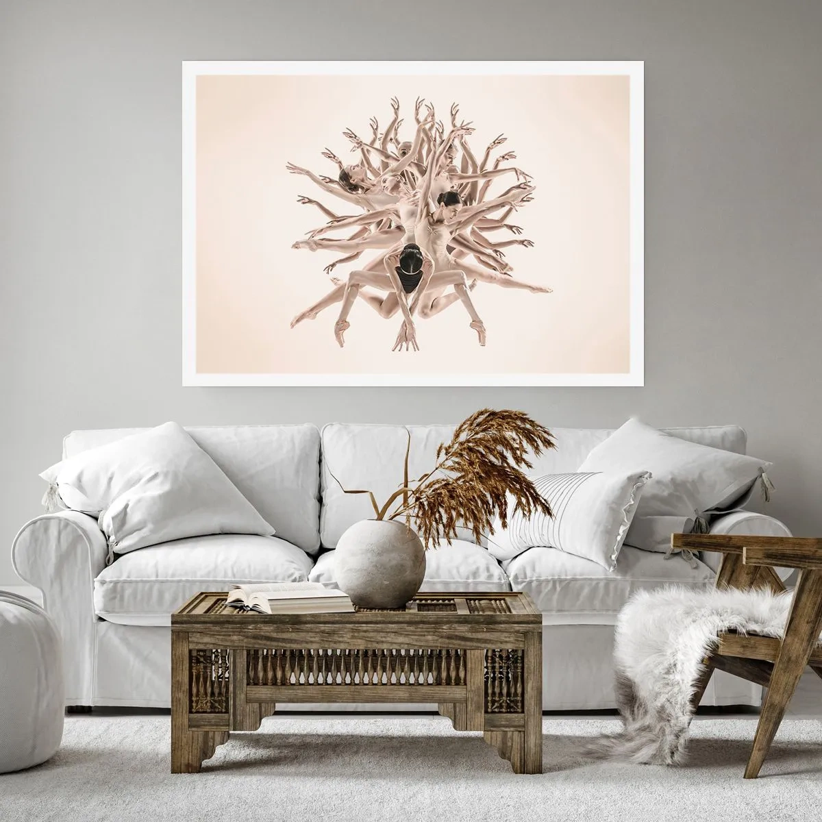 Poster - Aufblühen im Tanz - 50x40 cm