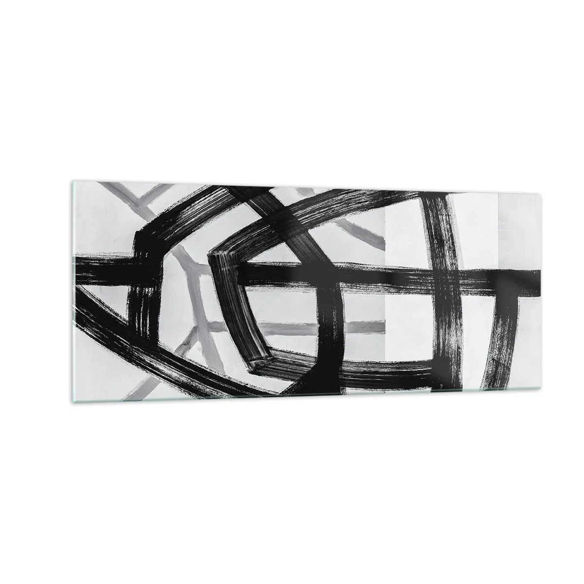 Glasbild - Bild auf glas - Bautiefe - 100x40 cm