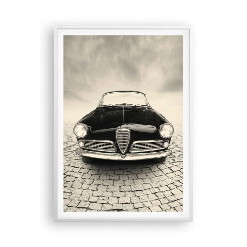 Poster in einem weißen Rahmen - Man muss mich einfach lieben - 70x100 cm