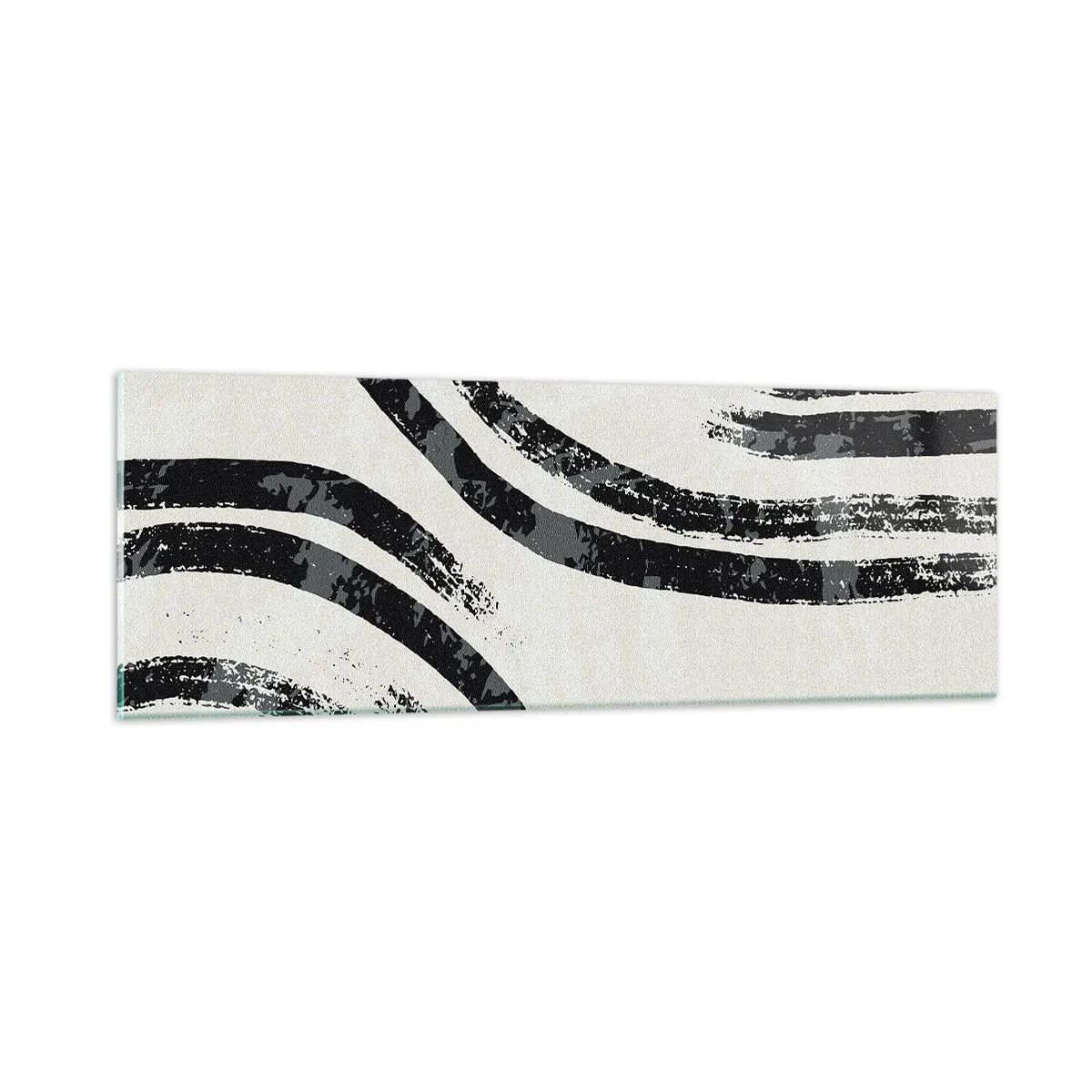 Glasbild - Bild auf glas - Bei Hälfte angehalten - 90x30 cm