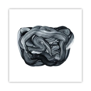 Poster - Es ist nicht so einfach - 40x40 cm