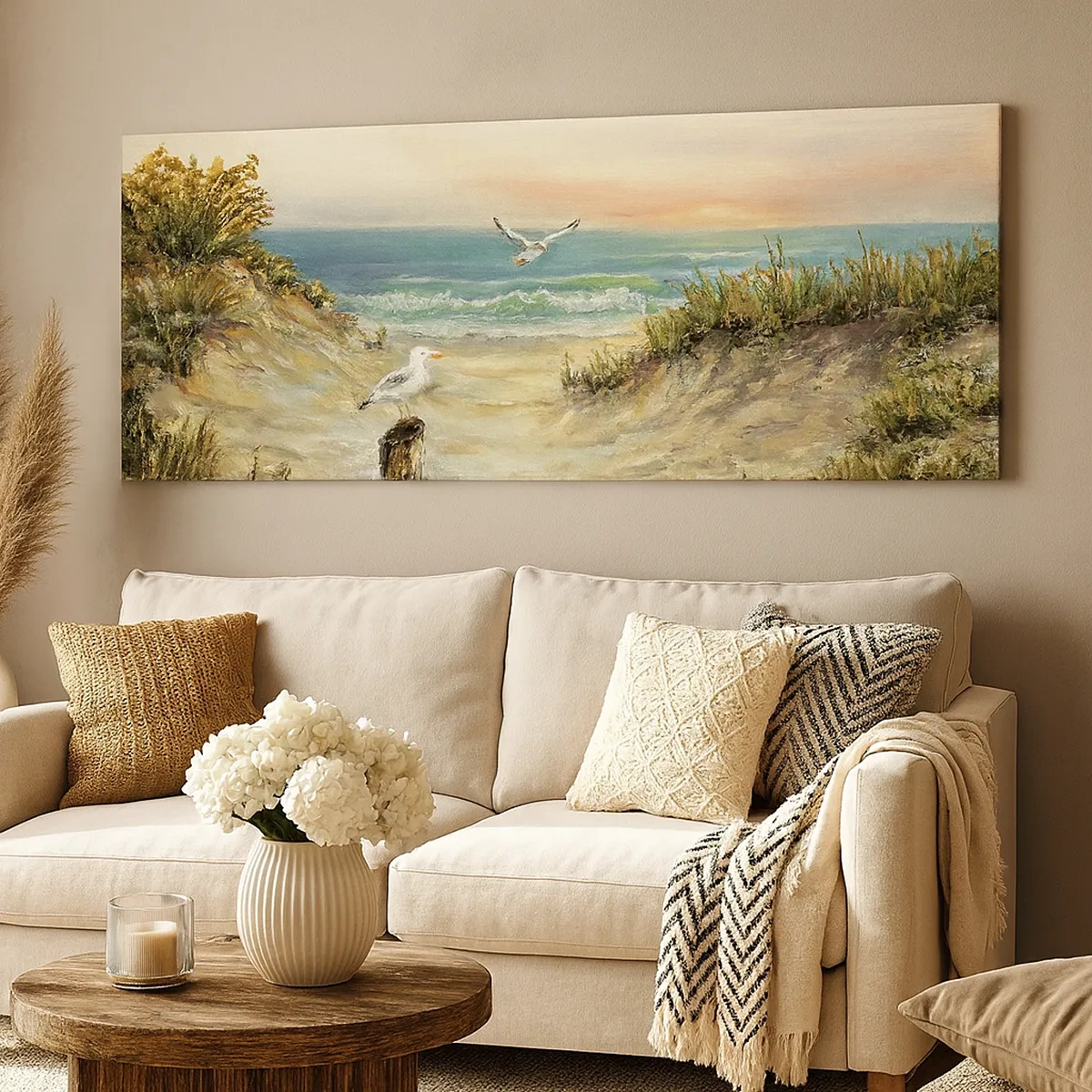 Bild auf Leinwand - Leinwandbild - Windlose Abgeschiedenheit - 30x30 cm