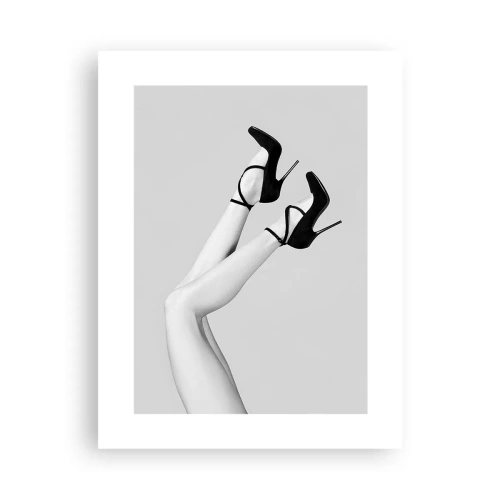 Poster - Verkehrt herum - 30x40 cm