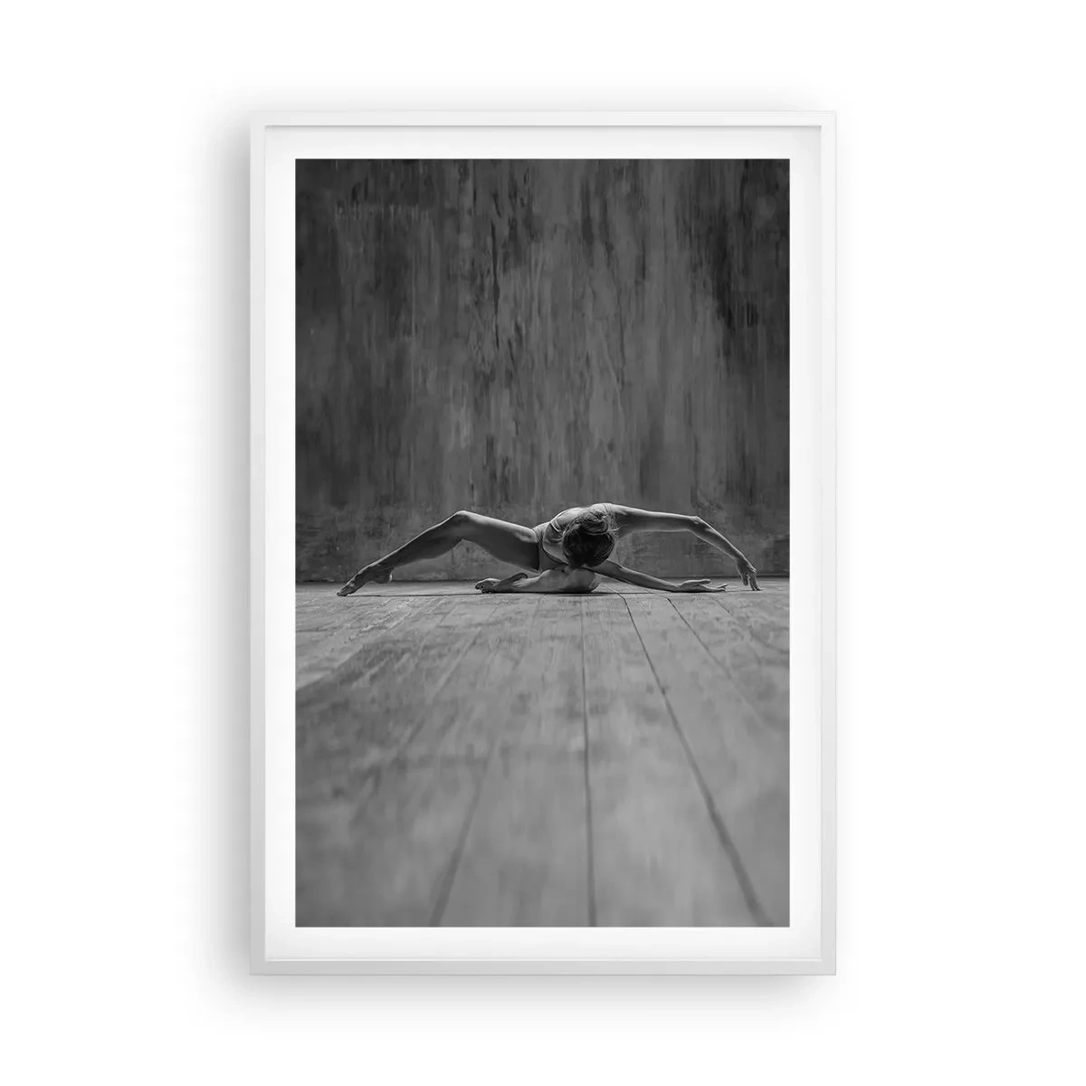 Poster in einem weißen Rahmen - Symmetrie gefunden - 61x91 cm