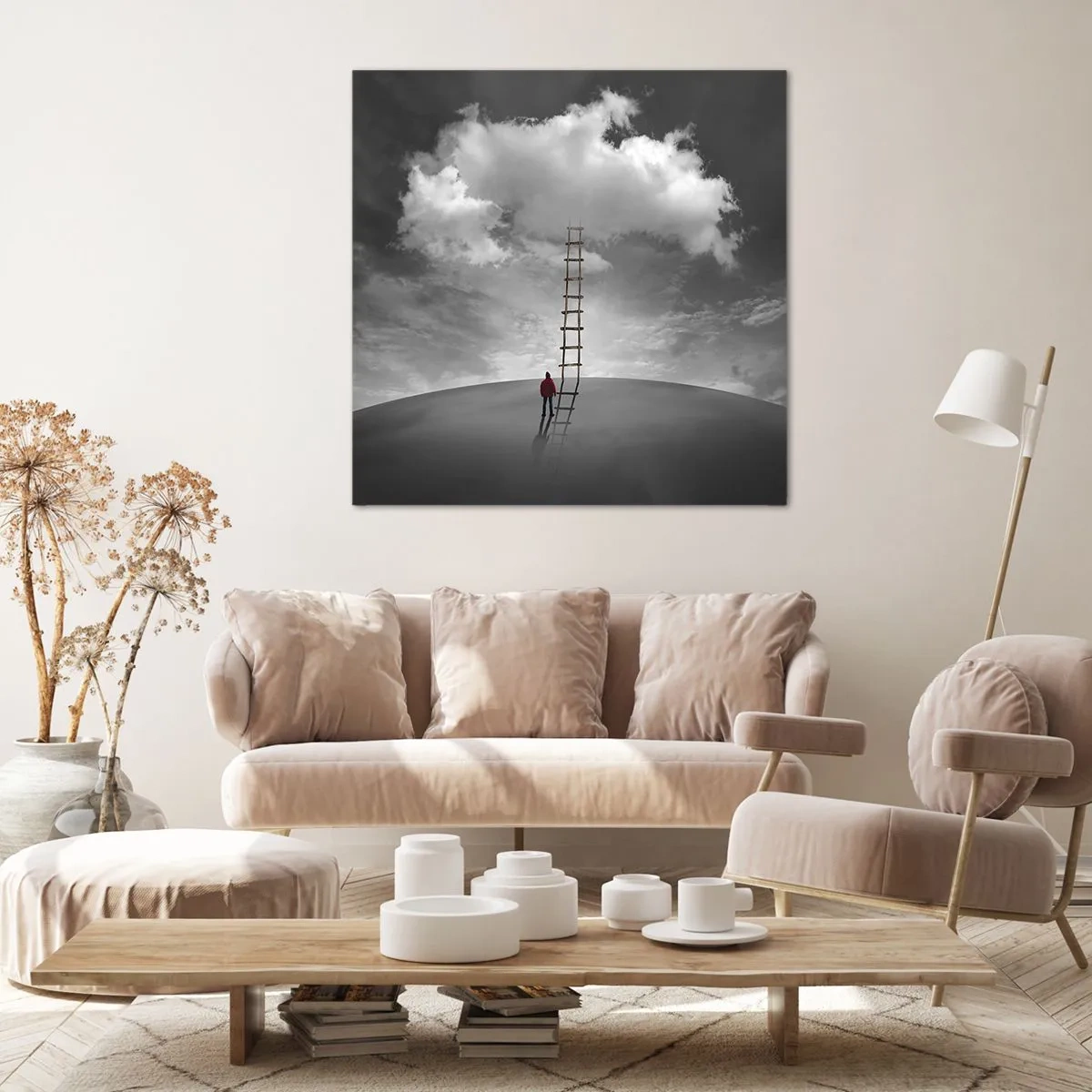 Bild auf Leinwand - Leinwandbild - Alles ist möglich - 60x60 cm