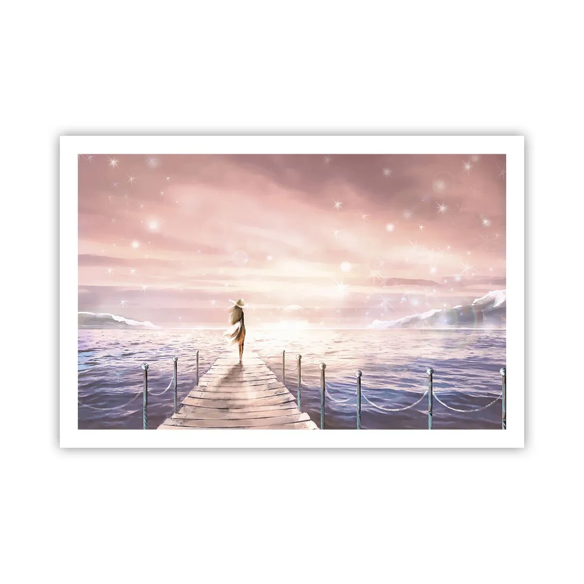 Poster - Im Licht eines Traums - 91x61 cm