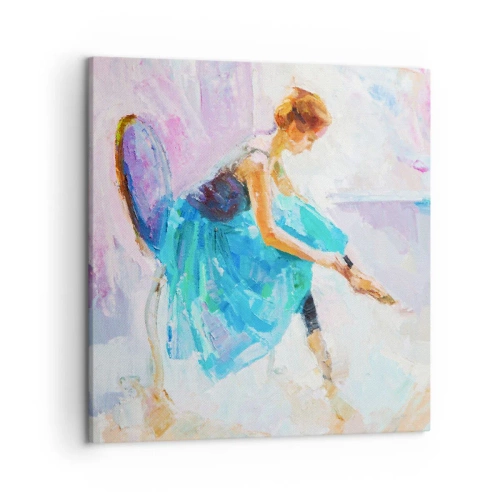 Bild auf Leinwand - Leinwandbild - Unbeschreibliche Anmut, subtiler Charme - 50x50 cm