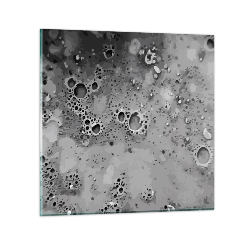 Glasbild - Bild auf glas - Wie eine Mondlandschaft - 70x70 cm
