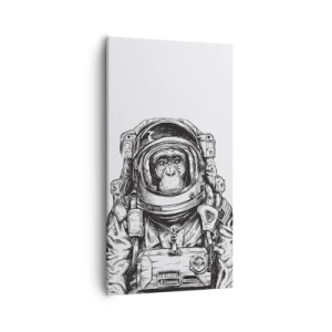 Bild auf Leinwand - Leinwandbild - Alternative Evolution - 55x100 cm