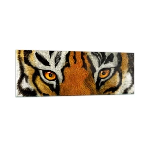 Glasbild - Bild auf glas - Schrecklich und schön - 90x30 cm