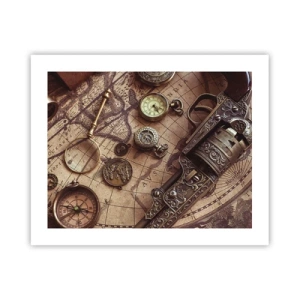 Poster - Das Abenteuer ruft - 50x40 cm