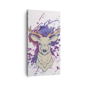 Bild auf Leinwand - Leinwandbild - Mut und Ausgeglichenheit - 55x100 cm