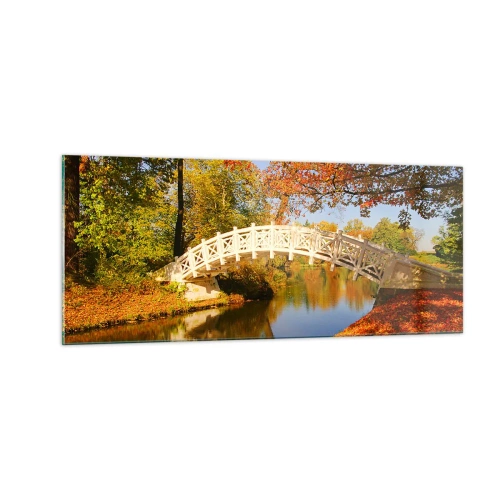 Glasbild - Bild auf glas - Auf der weißen Seufzerbrücke - 100x40 cm