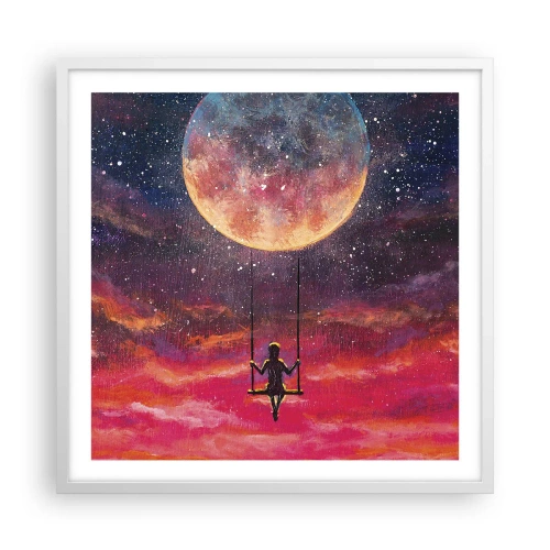 Poster in einem weißen Rahmen - Traum - 60x60 cm