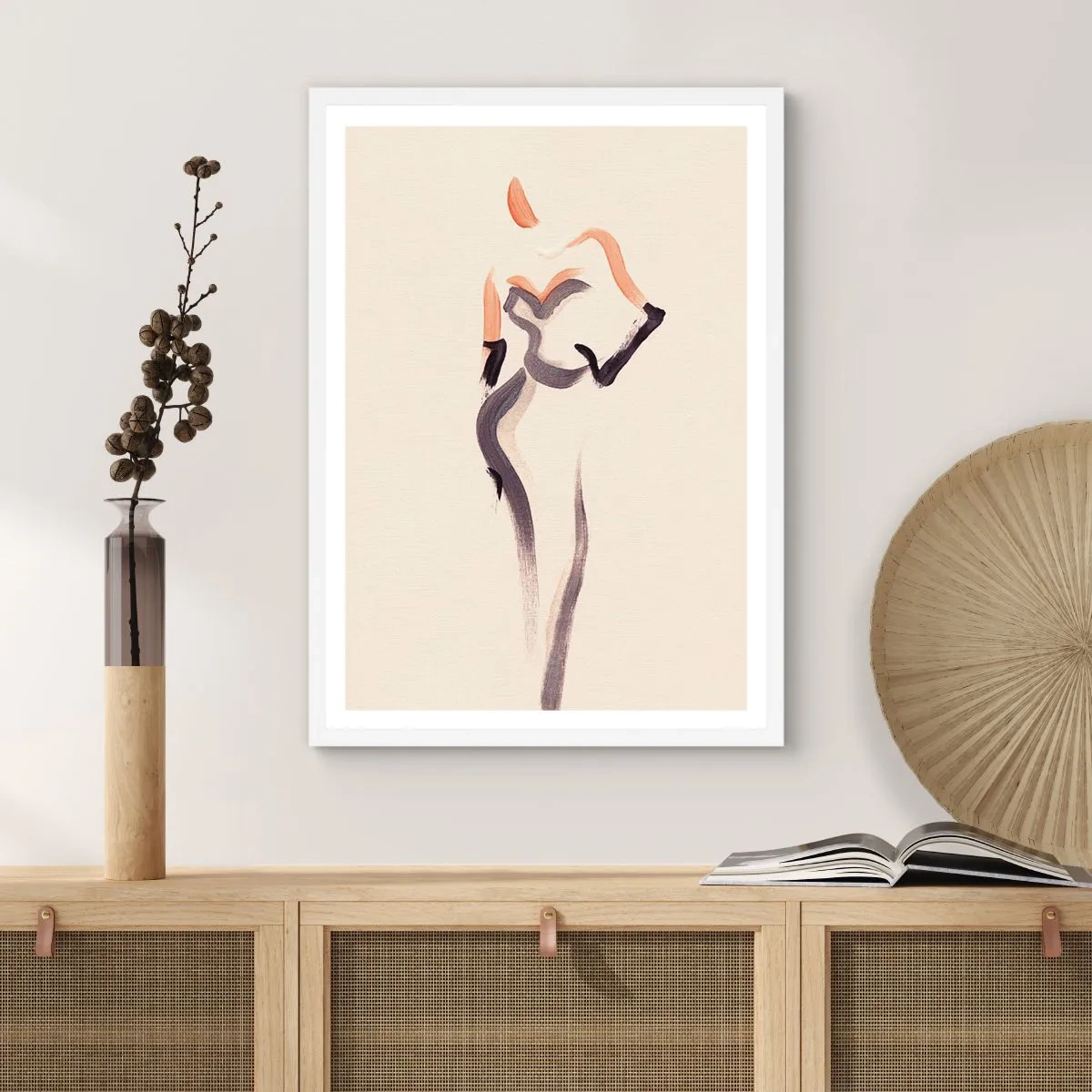 Poster in einem weißen Rahmen - Aus den goldenen Jahren Hollywoods - 50x70 cm