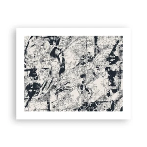 Poster - Durchdringung der Gegensätze - 50x40 cm