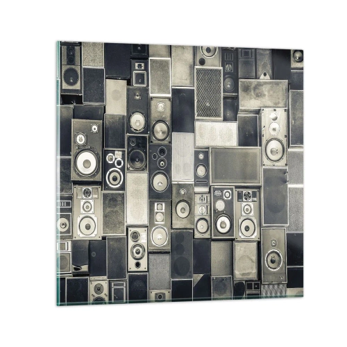 Glasbild - Bild auf glas - Und es ist alles in Ordnung - 30x30 cm