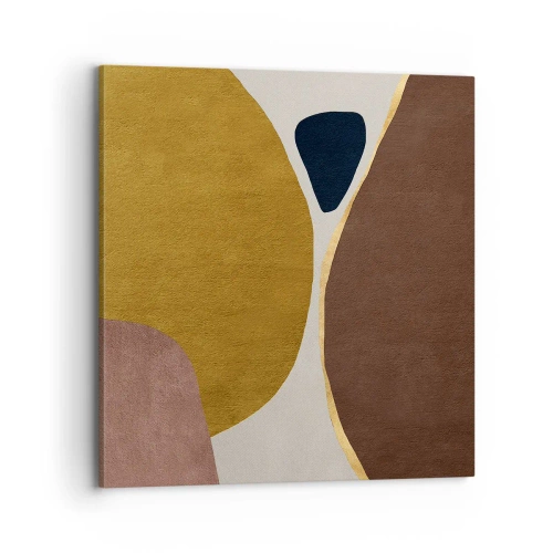 Bild auf Leinwand - Leinwandbild - Abstraktion – ein Ort im Raum - 70x70 cm