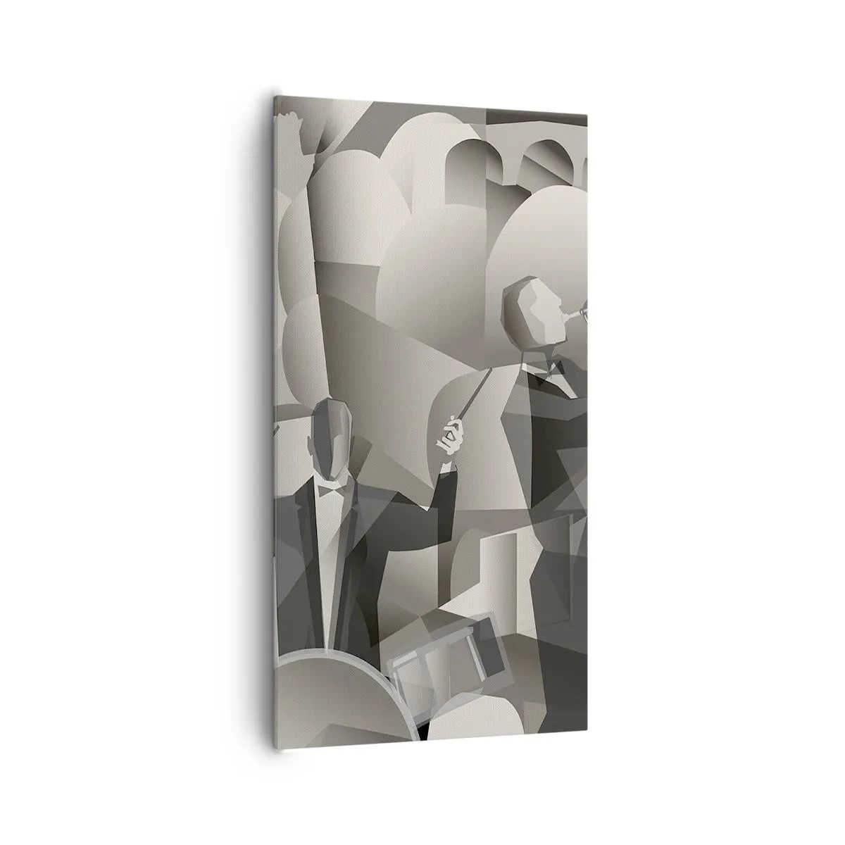 Bild auf Leinwand - Leinwandbild - Im Raum der Klänge - 65x120 cm