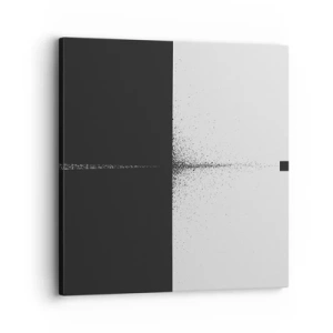 Bild auf Leinwand - Leinwandbild - Direkt zum Ziel - 30x30 cm