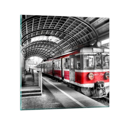 Glasbild - Bild auf glas - Vielleicht ist es eine Reise Ihres Lebens? - 30x30 cm