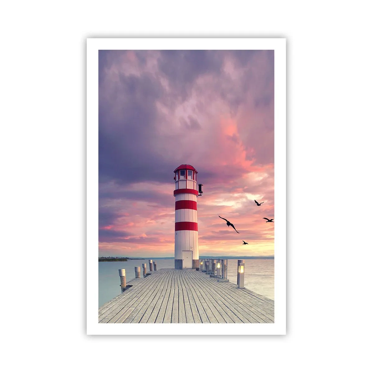 Poster - Es ist Zeit zum Hafen zu gehen - 61x91 cm