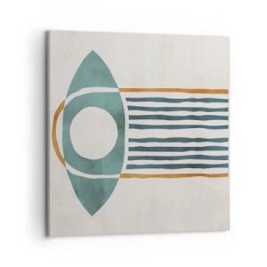 Bild auf Leinwand - Leinwandbild - Zeichen und Rituale - 60x60 cm