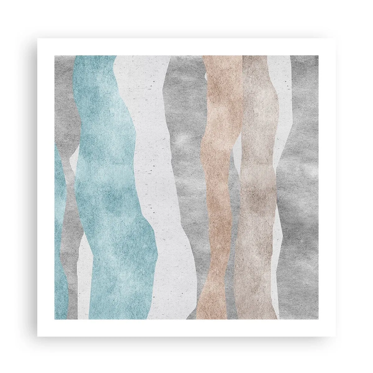 Poster - Studie über Nähe - 60x60 cm